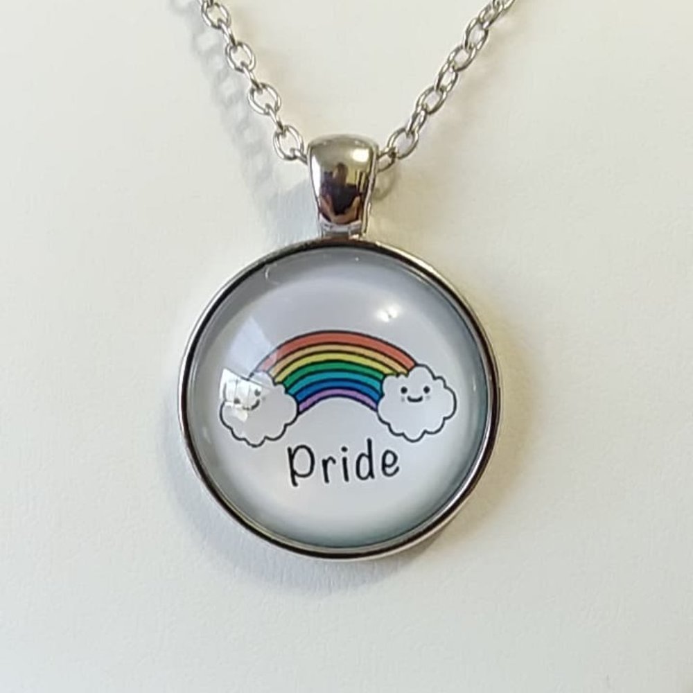 Pride Jewelry Set-Necklace & Earrings - Picture 3 of 6